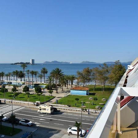 Primera Linea De Playa Samil Costa Con Garaje Incluido Vigo Extérieur photo